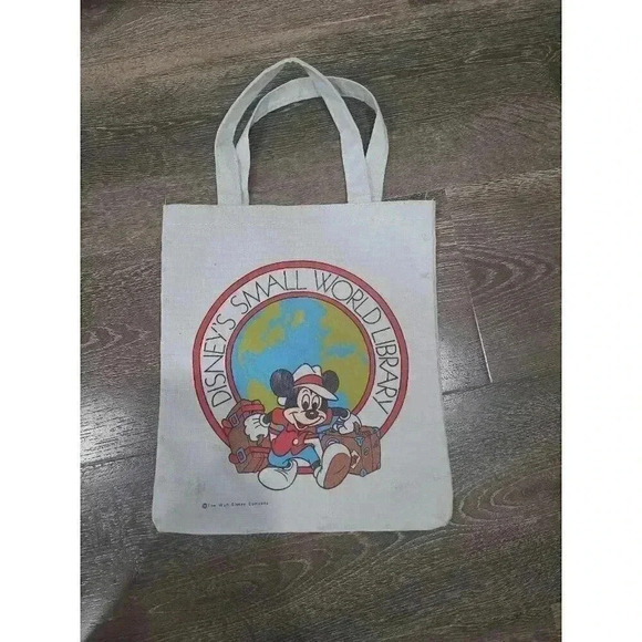 Vintage‎ Disney Mickey Mouse Tote Bag - Picture 1 of 3